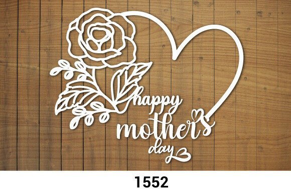 Corazon Floral Del Dia De La Madre Creativo Digital